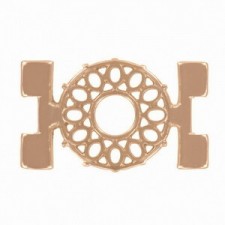 Cymbal ™ DQ metal Connector Detis for Tila beads - Rose gold
